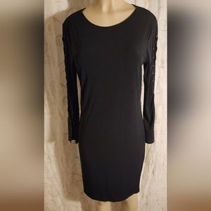 Velvet by Graham & Spencer blk dress sz L
